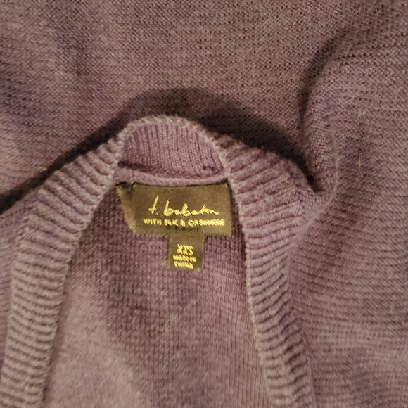 Babaton Keyhole Back Light Silk Cashmere Sweater - Picture 4 of 5